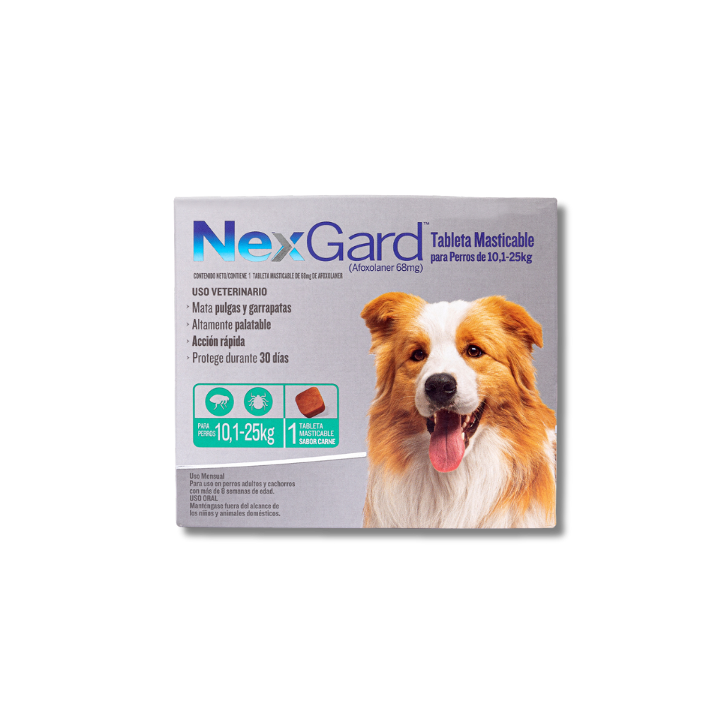 NEXGARD (Perros de 10.1 – 25 KG)