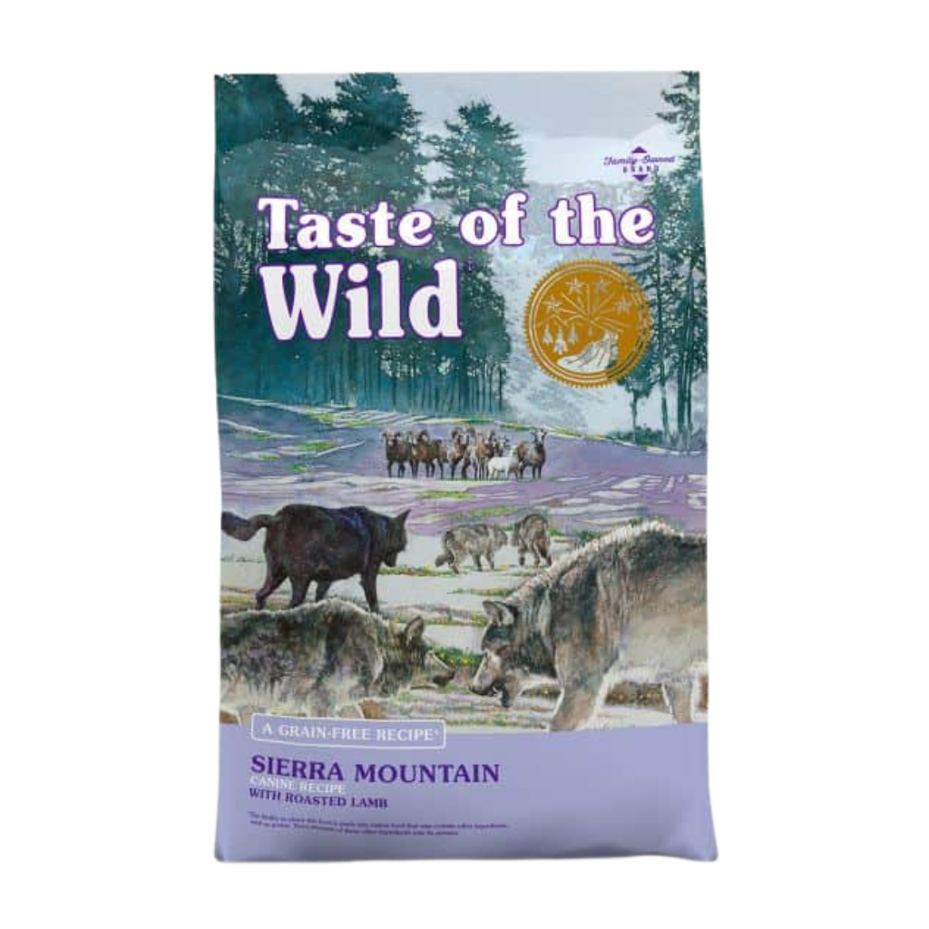 TASTE OF THE WILD SIERRA MOUNTAIN CANINE CORDERO ASADO