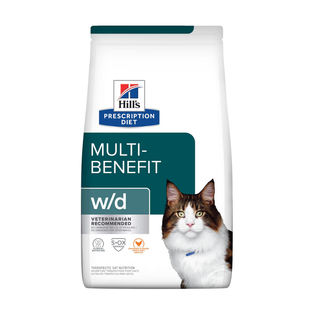 HILL’S PRESCRIPTION DIET W/D FOOD MULTI-BENEFIT GATO