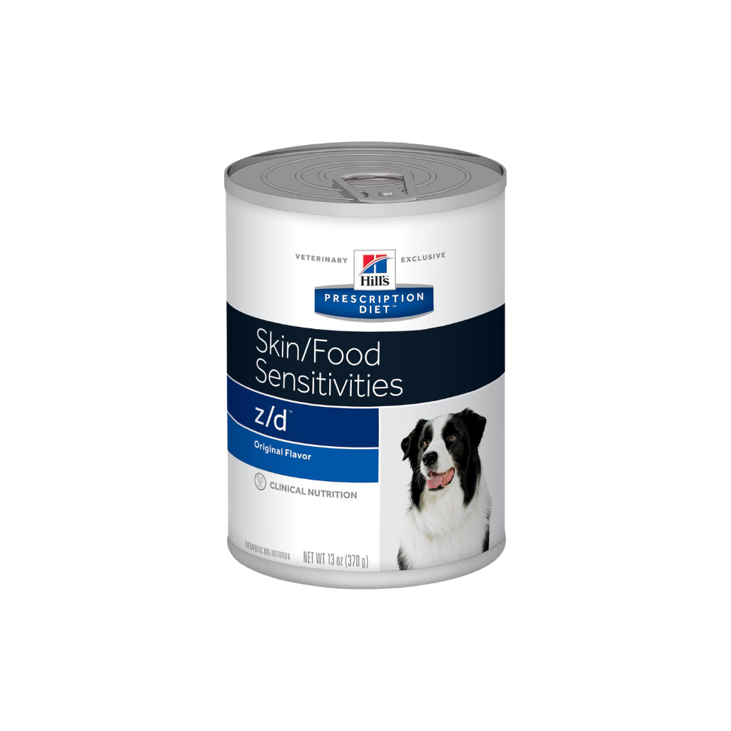 HILL’S PRESCRIPTION DIET Z/D SKIN/FOOD SENSITIVITIES ALIMENTO HÚMEDO